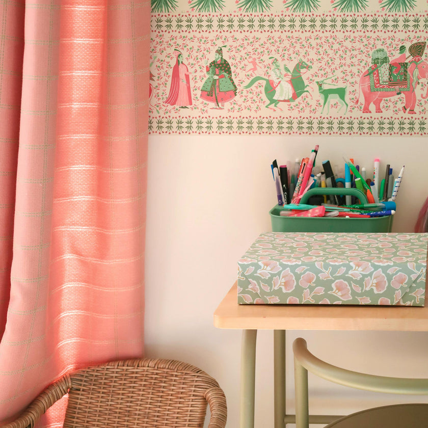Papier peint CHALANA coloris Topaze
