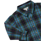 Boys Jack Shirt - Blue Tartan