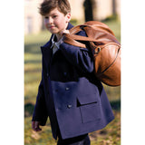 TARTINE ET CHOCOLAT Classic Pea Coat - Marine
