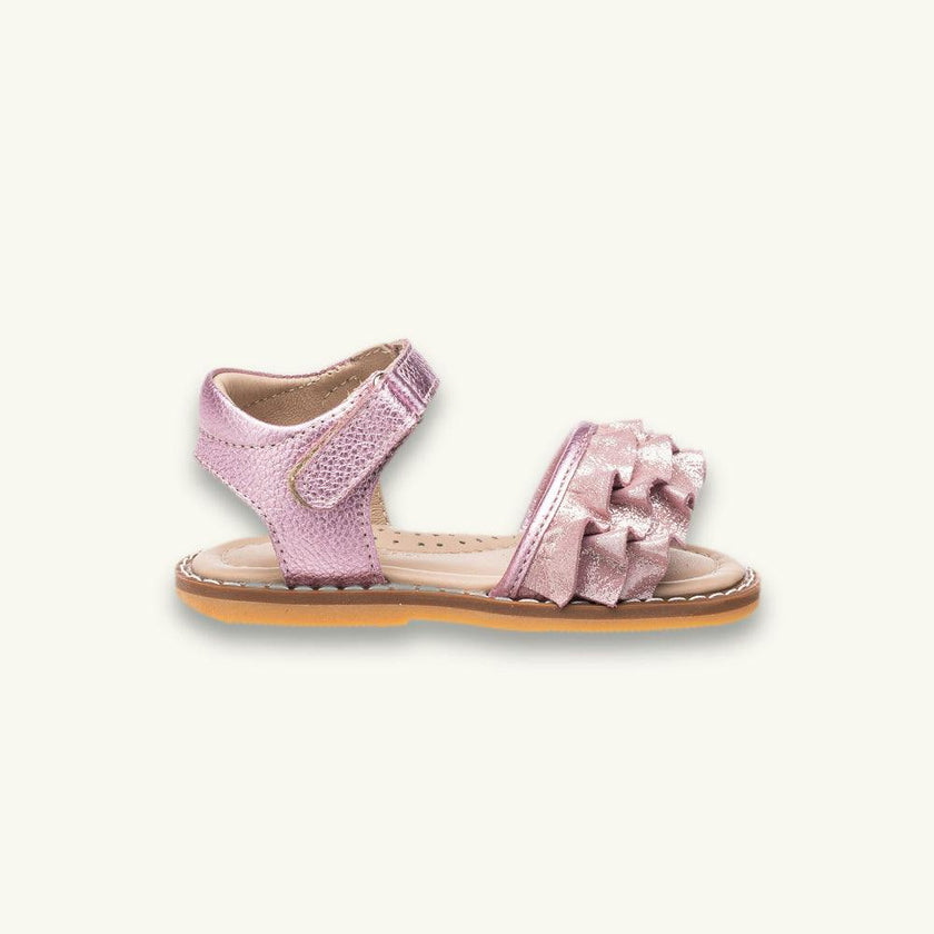 Toddler Flamenco Sandal | Carnation Pink Suede