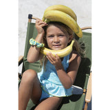 Water garden smocked swimsuit