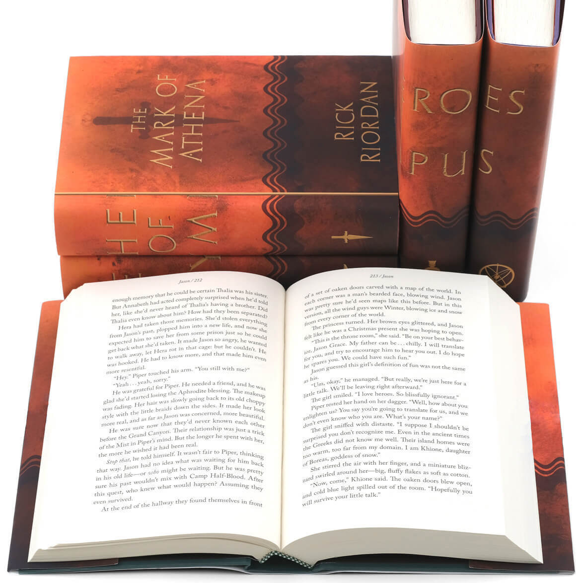 The Heroes of Olympus Book Set