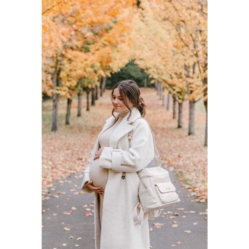 Petit Monaco Diaper Bag | Pearl White