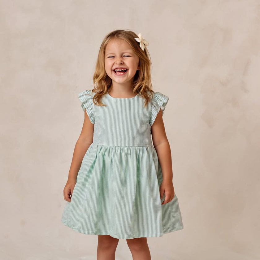 Organic Flutter Summer Dress