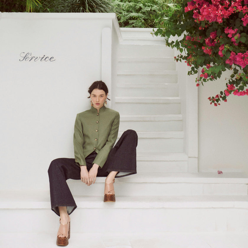 The Valerie Jacket - Olive