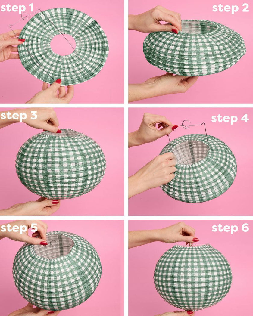 Camp Lantern Set - 6 paper lanterns