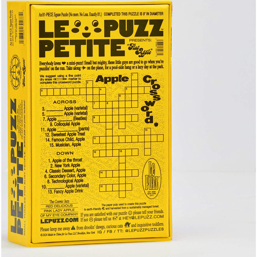 Flat Apple Puzzle