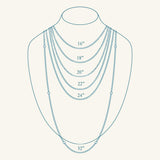 Ruby Faceted Beaded Necklace