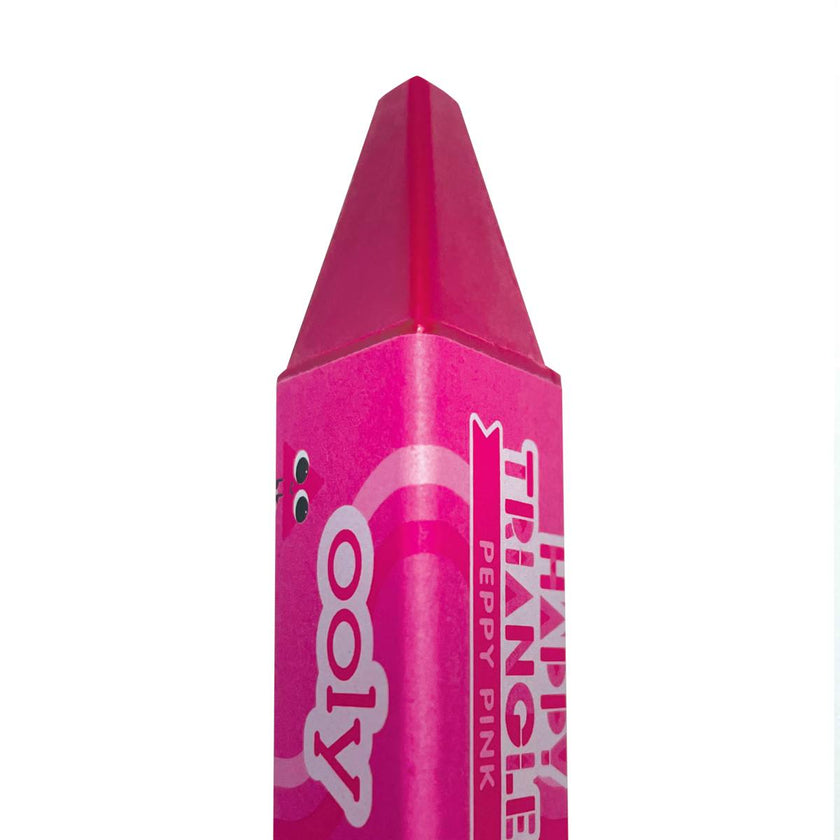 Happy Triangles Jumbo Crayons - Set of 12