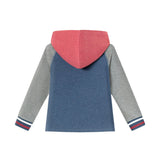 Kids Hooded Colorblocked Jersey Tee