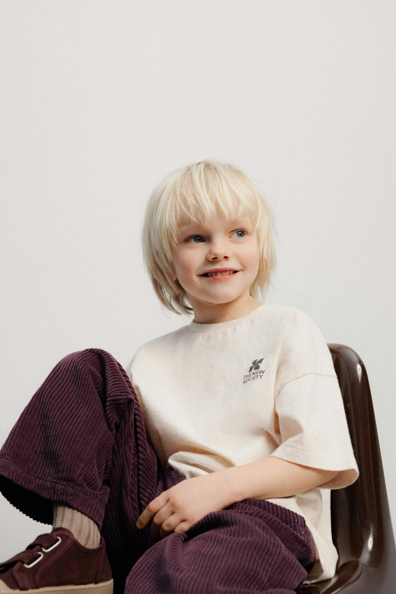 TNS Logo T-Shirt Whisper White Melange