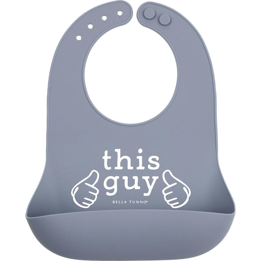 This Guy Wonder Adjustable Silicon Bib