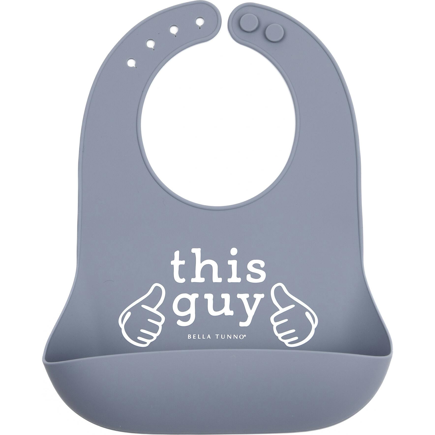 This Guy Wonder Adjustable Silicon Bib