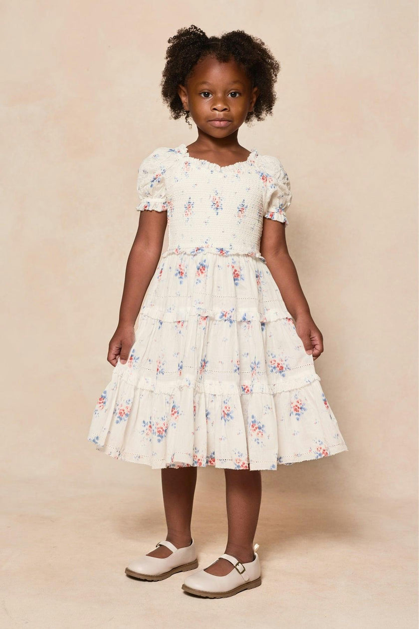 Mini Emily Dress in Heritage Soft Ditsy Floral