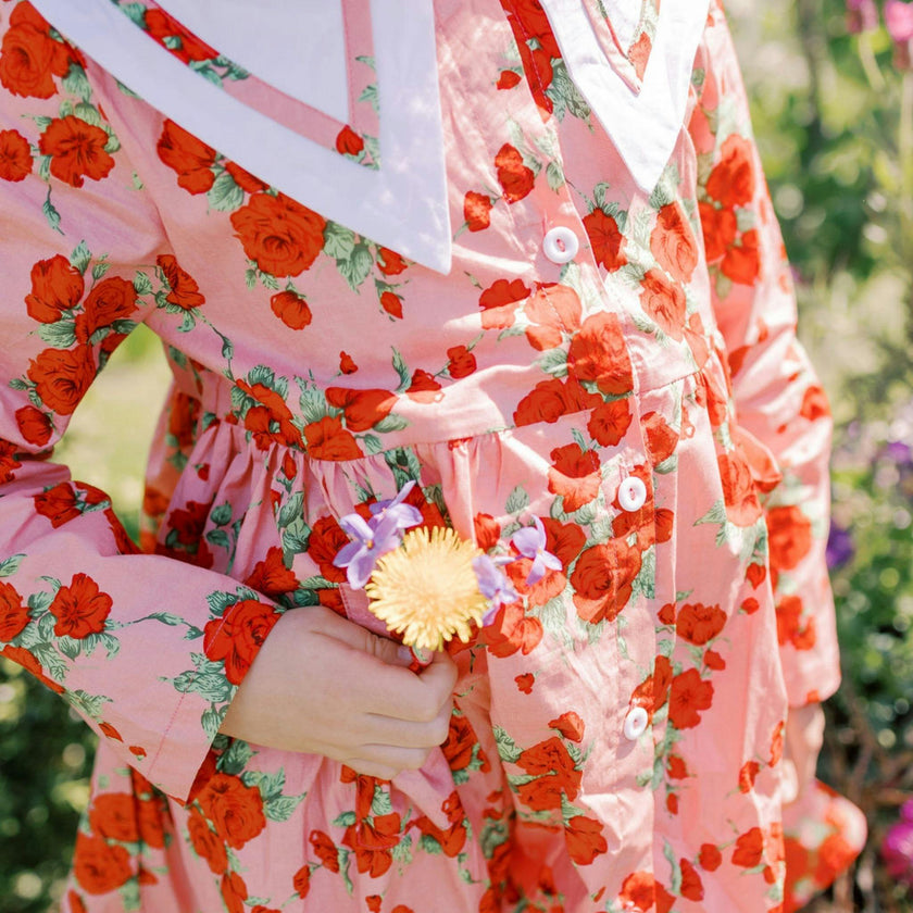 The Garden Dress |Vintage Rose