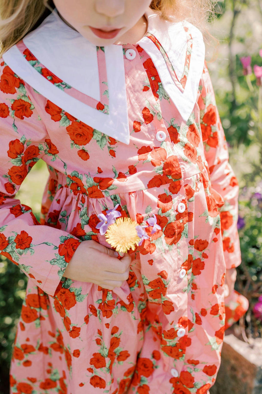 The Garden Dress |Vintage Rose