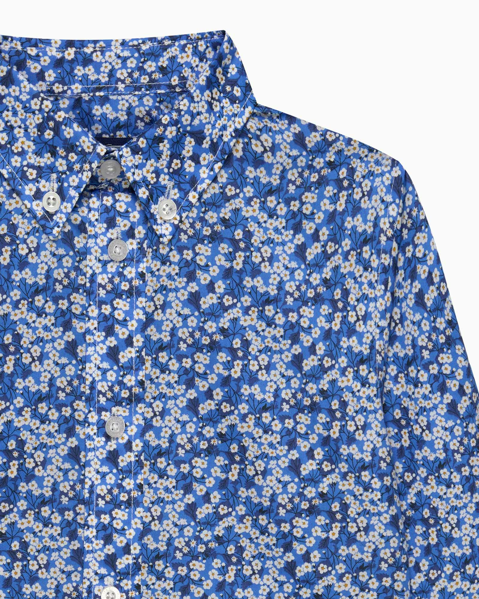 Shirt in Blue Mitsi Valeria