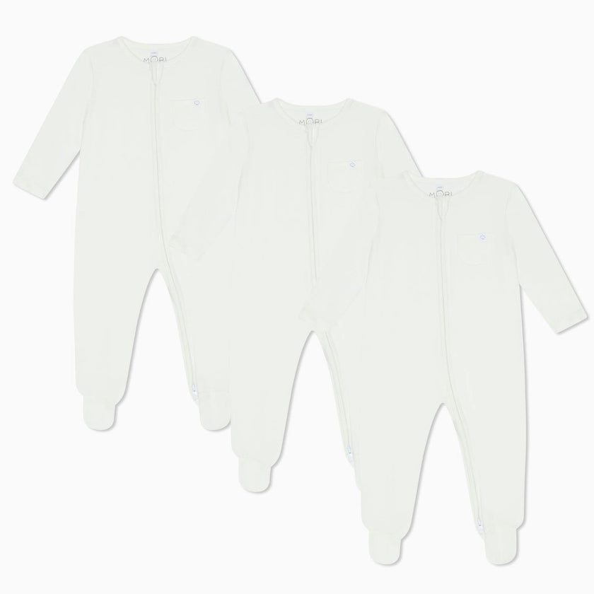 Clever Zip Baby Pajamas 3 Pack
