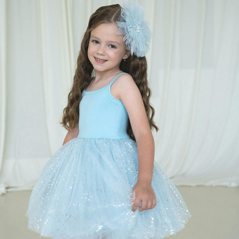 Sparkle Blue Tutu Dress