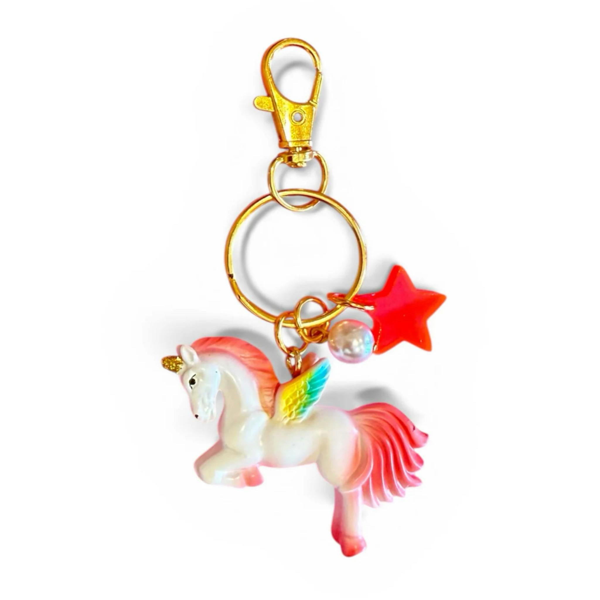 UNICORN BAG / KEY CHARM