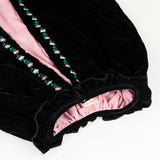 Embroidered Velvet Witch Costume