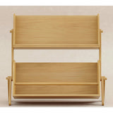 Tally Storage and Bookshelf in Honey