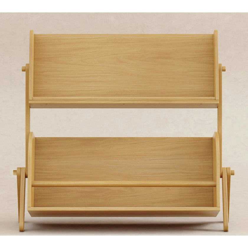 Tally Storage and Bookshelf in Honey