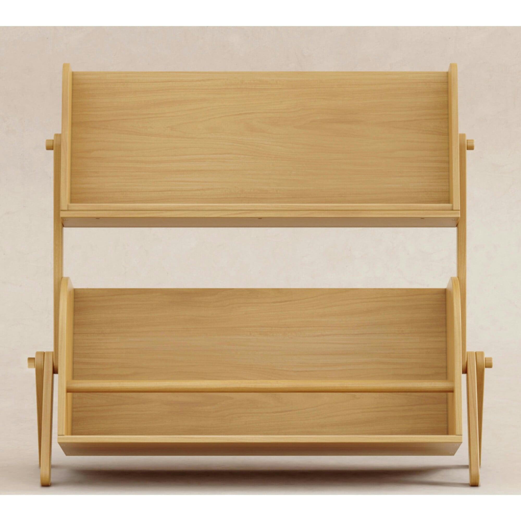 Tally Storage and Bookshelf in Honey