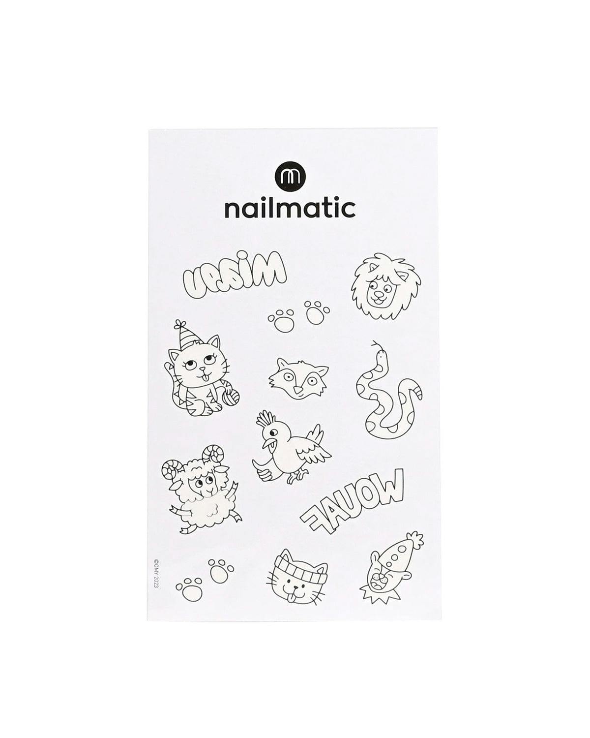 Tattoo Temporary for Kids ANIMALS