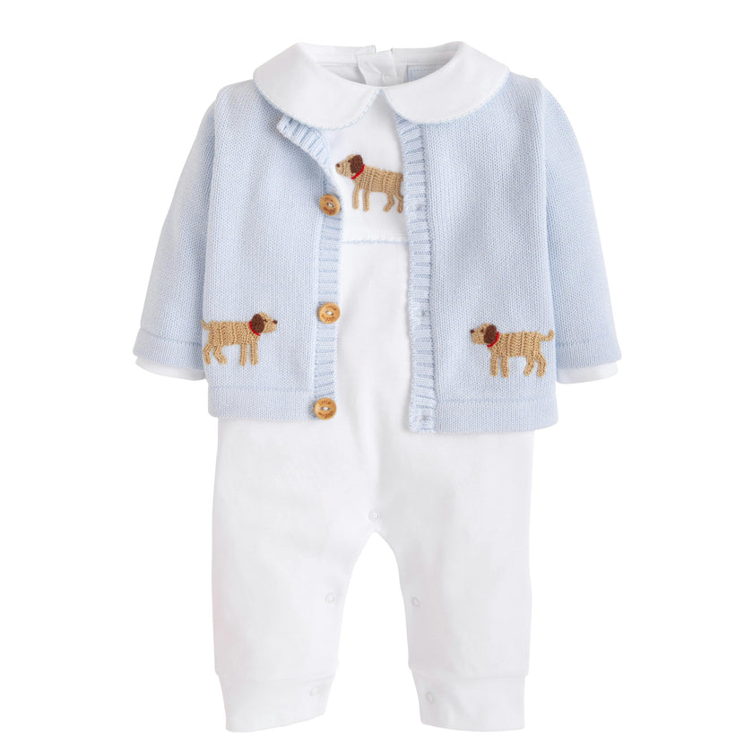 Crochet Playsuit - Boy Lab