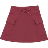 Rugby Stripe Pocket A-Line Short Skirt