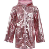 Rose Sequin Rain Jacket