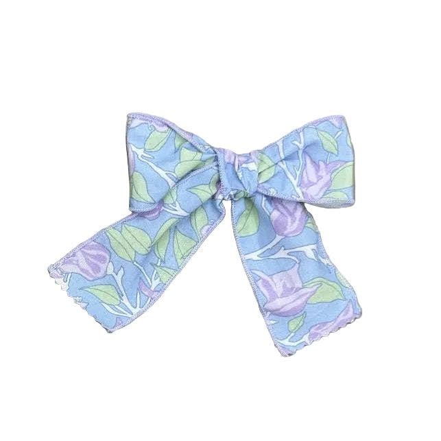 Bow in Blue with Lavender Bougainvillea