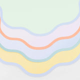 Wavy Round Paper Placemats