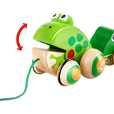 Pull-Along Family Wooden Toddler Toy