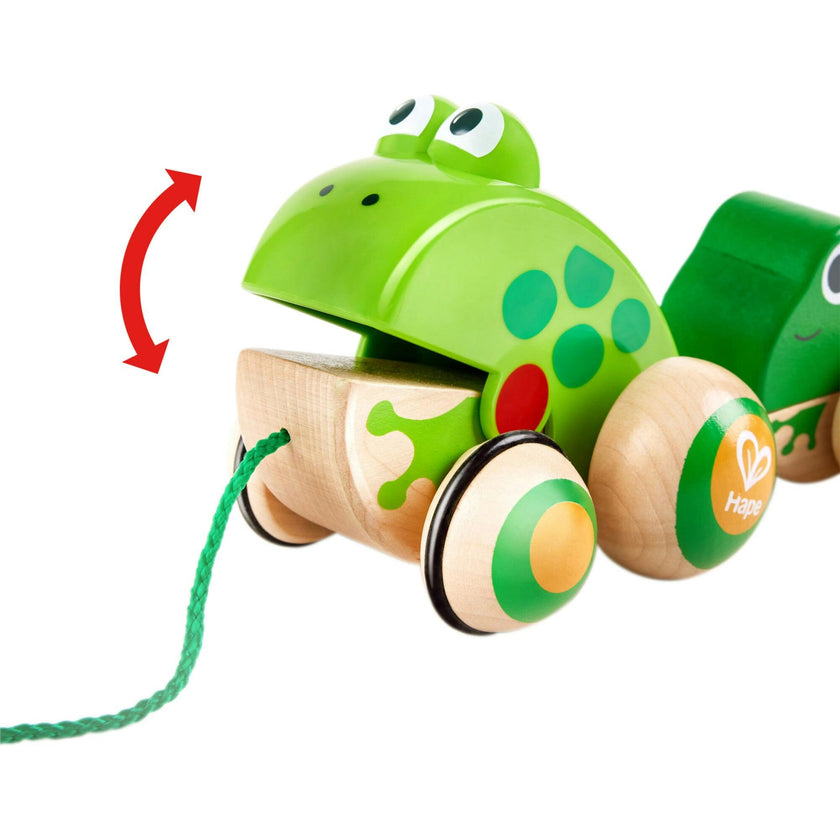 Pull-Along Family Wooden Toddler Toy