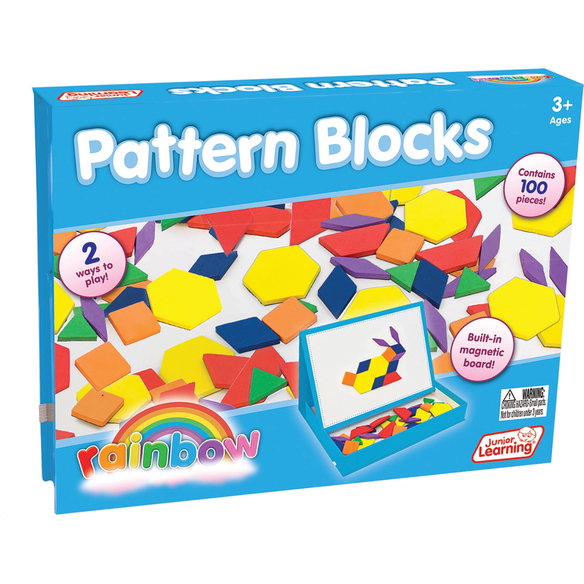 Rainbow Pattern Blocks - Magnetic Activities Learning Set