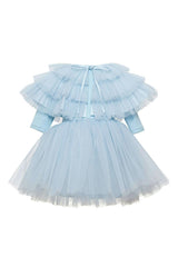 Cool Blue Tutu Dress