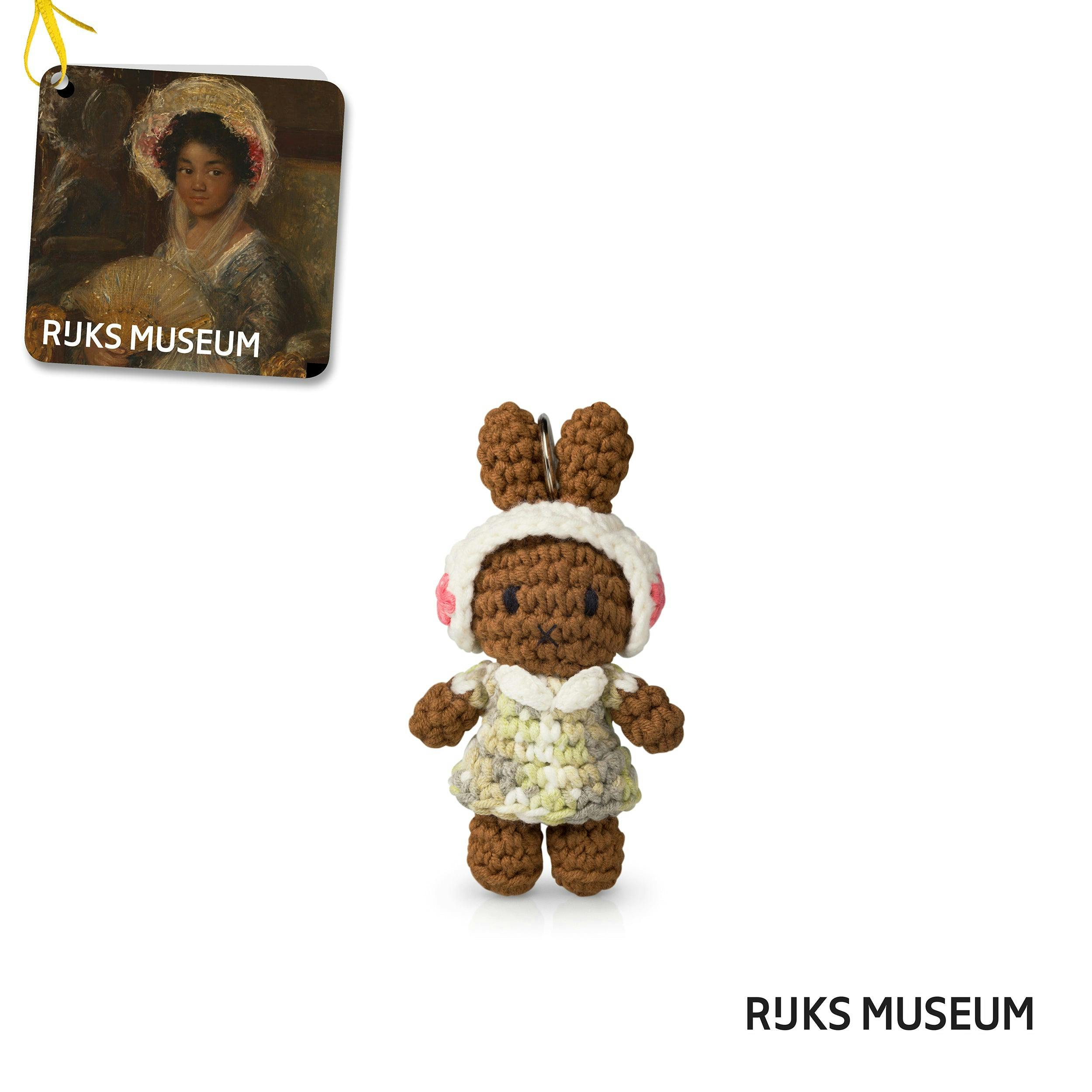 Just Dutch Melanie Crochet Doll Keychain