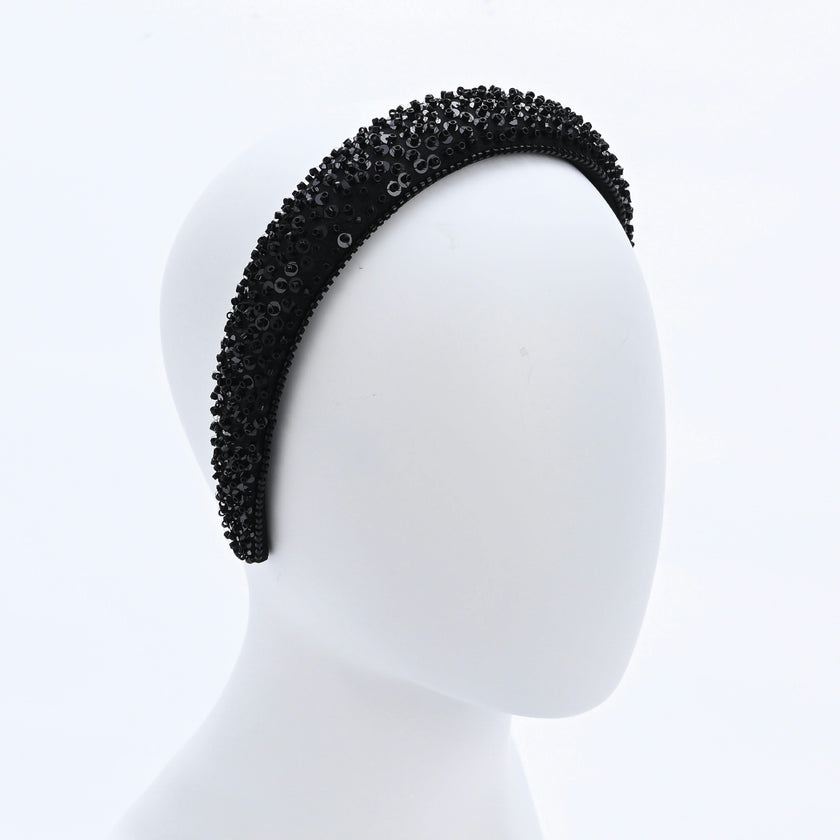Sparkling Sequined Padded Headband
