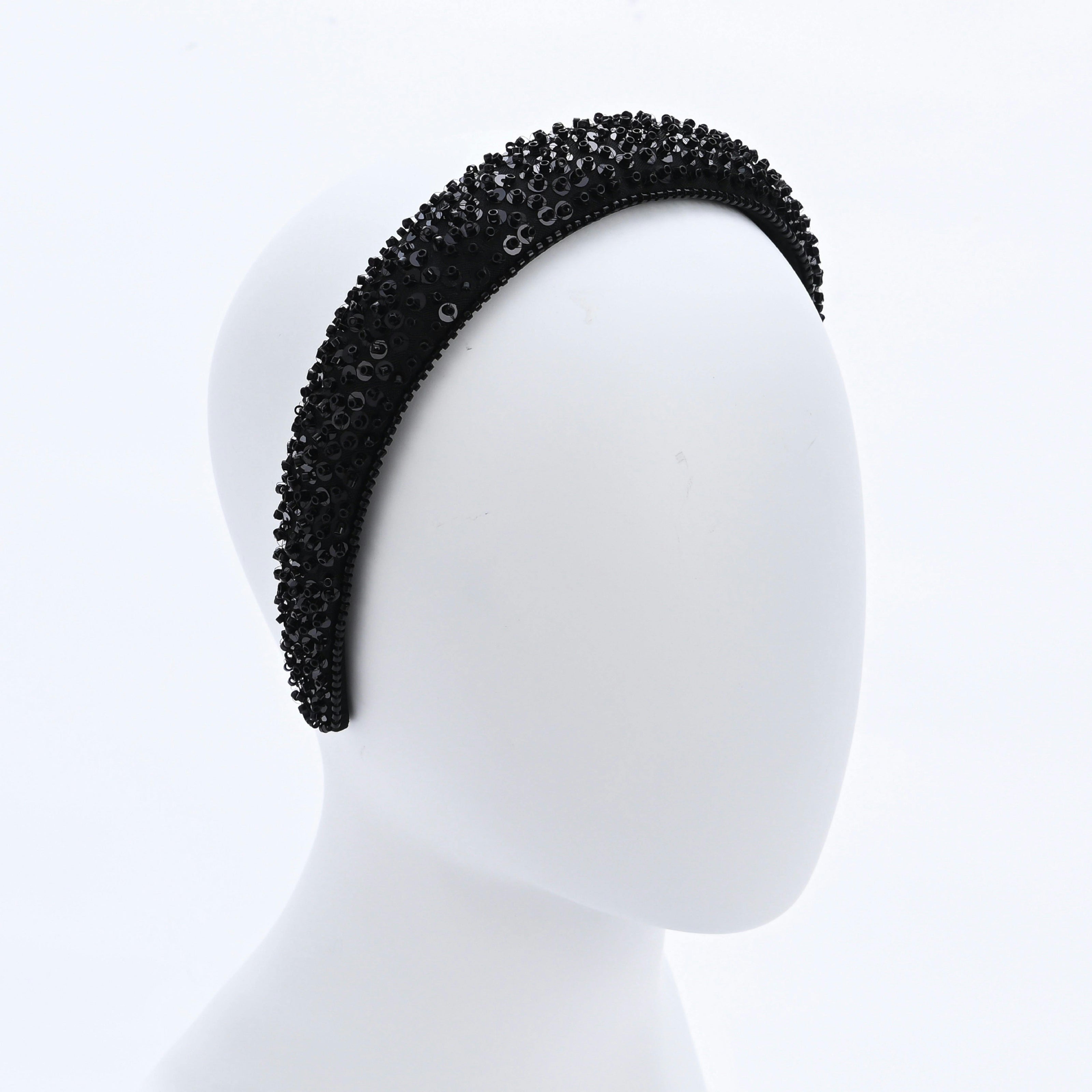 Sparkling Sequined Padded Headband