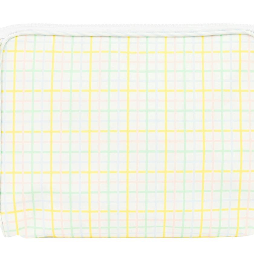 The Go Bag in Multi Windowpane