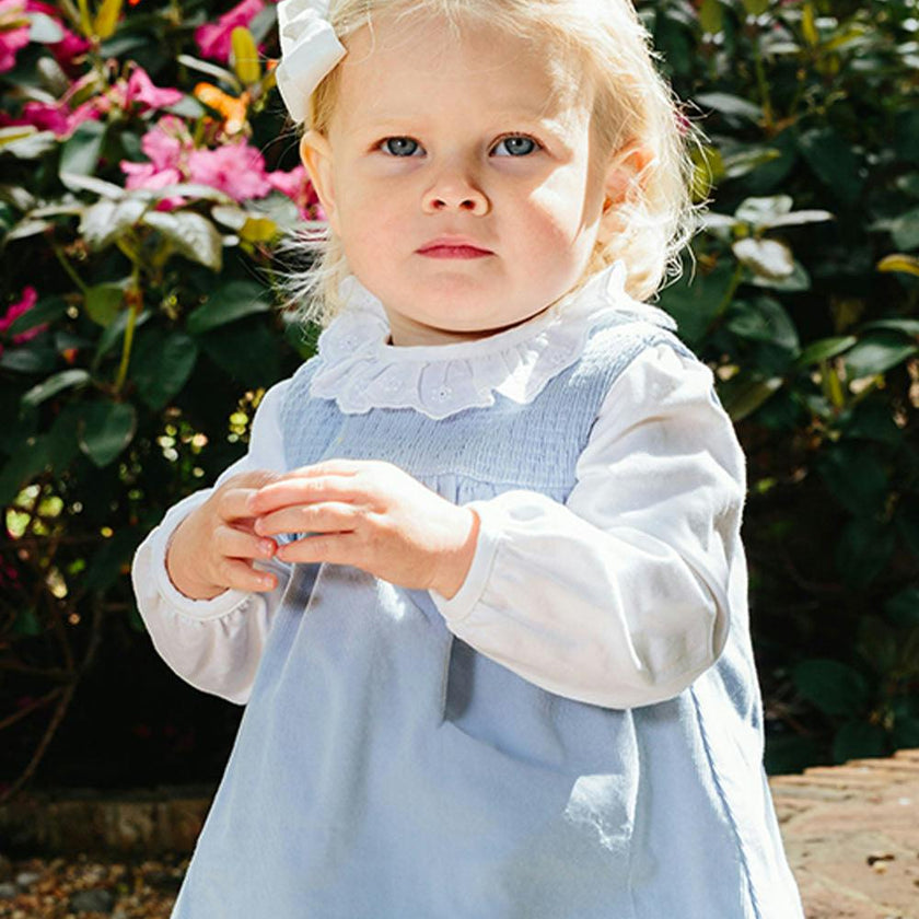 Baby Long-Sleeved Laura Anglaise Bodysuit