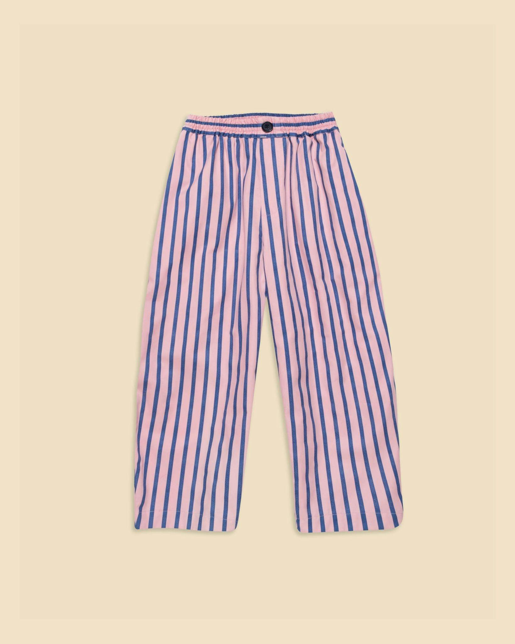 Friday Pant in Blue Note Stripe