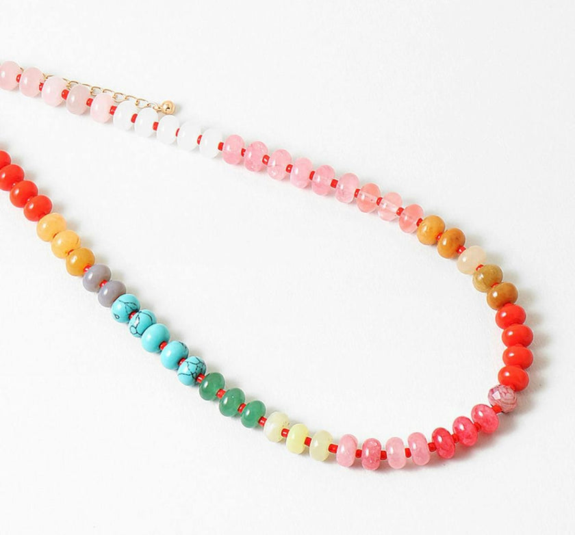 Maui Sunset Gemstone Necklace