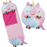 Happy Nappers: Pillow & Sleepy Sack: Medium - Rainbow