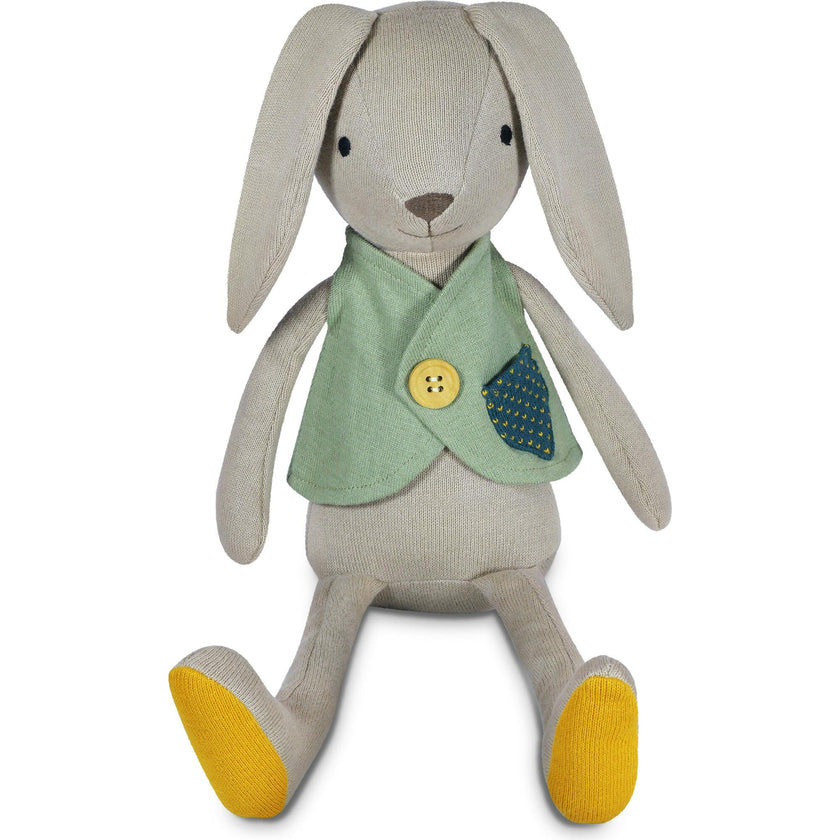 Knit Bunny Plush - Luca