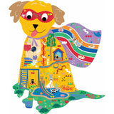 Pets 40pc "Super Dog" Shaped Jigsaw with Shaped Box