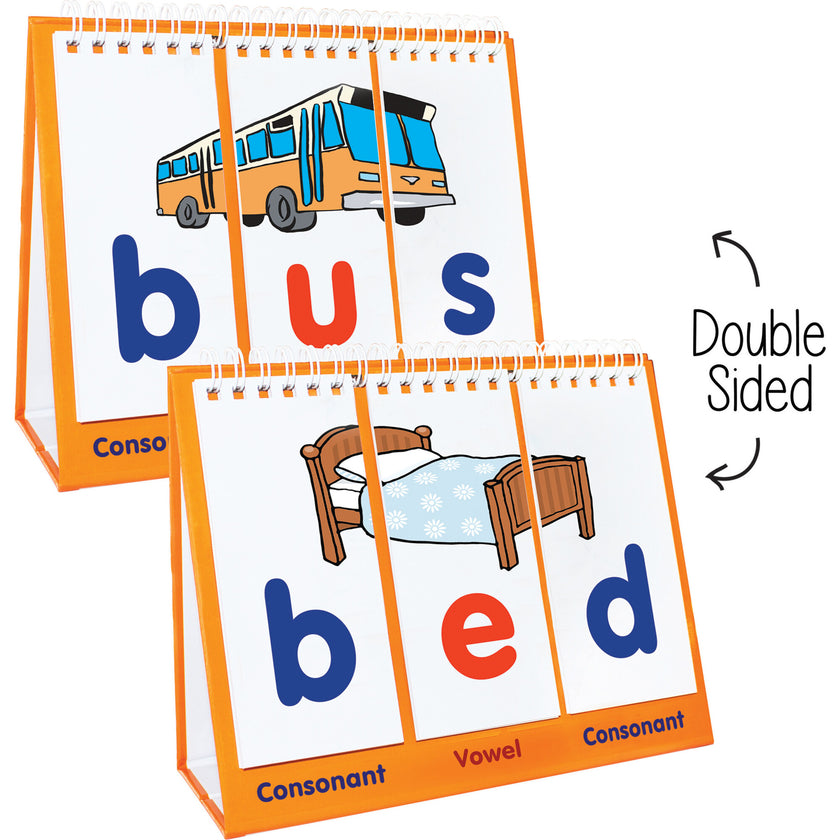 CVC Flips for Ages 4-5 Kindergarten Learning