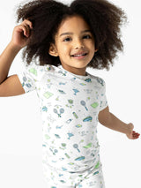 Tennis Bamboo Kids Pajama Short Set